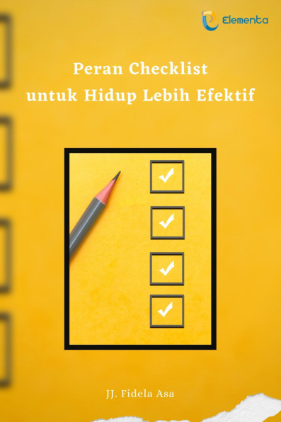Sampul buku Peran Checklist untu...